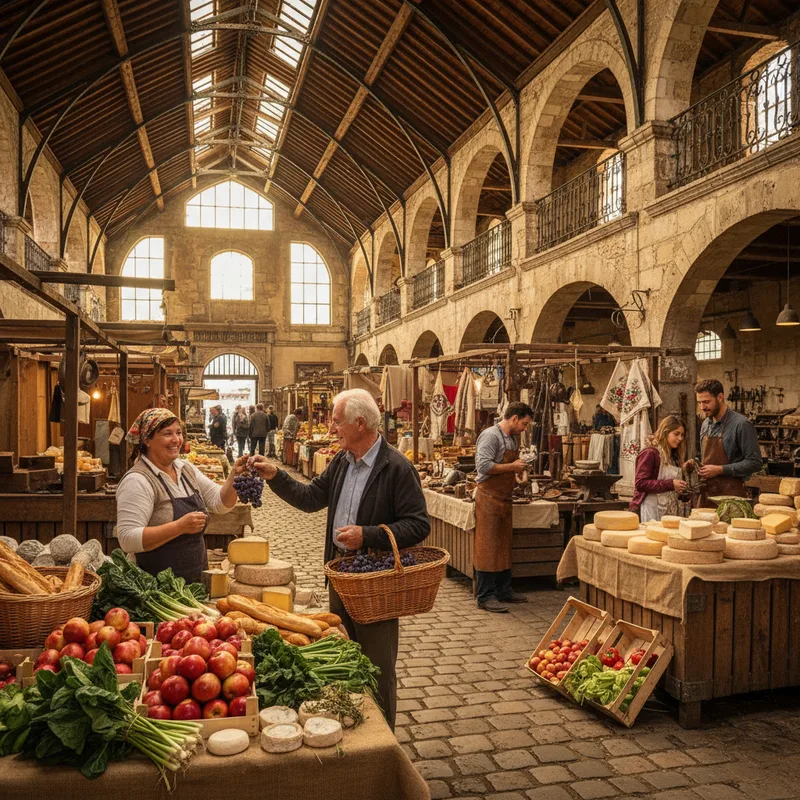 La halle du nord : guide des marchés et enseignes dans le Nord-Pas-de-Calais