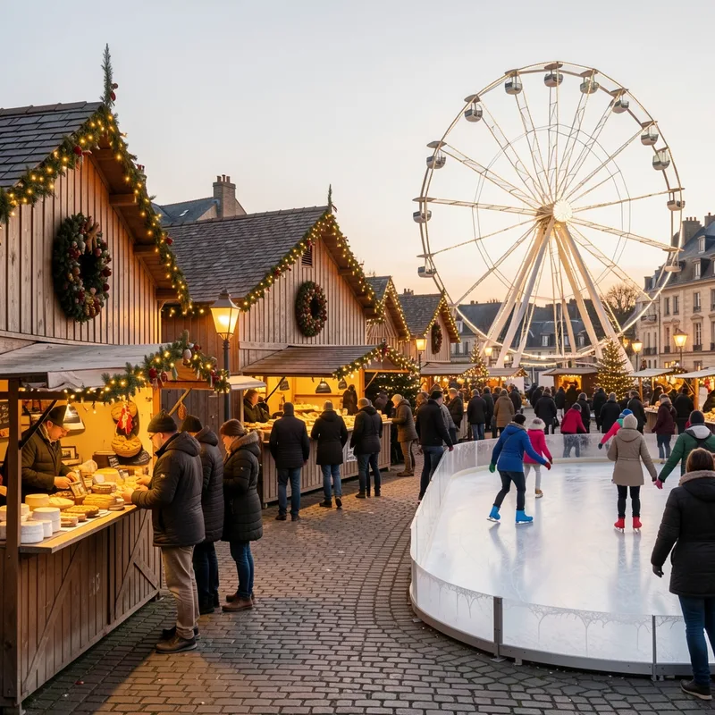 Marchés de Noël dans le Nord Pas-de-Calais : dates, horaires et animations