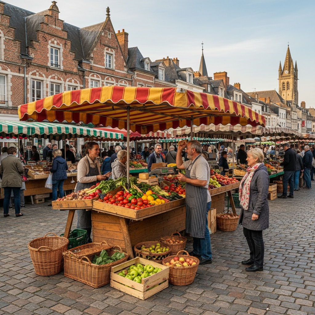 Les plus belles halles et marchés du Nord de la France