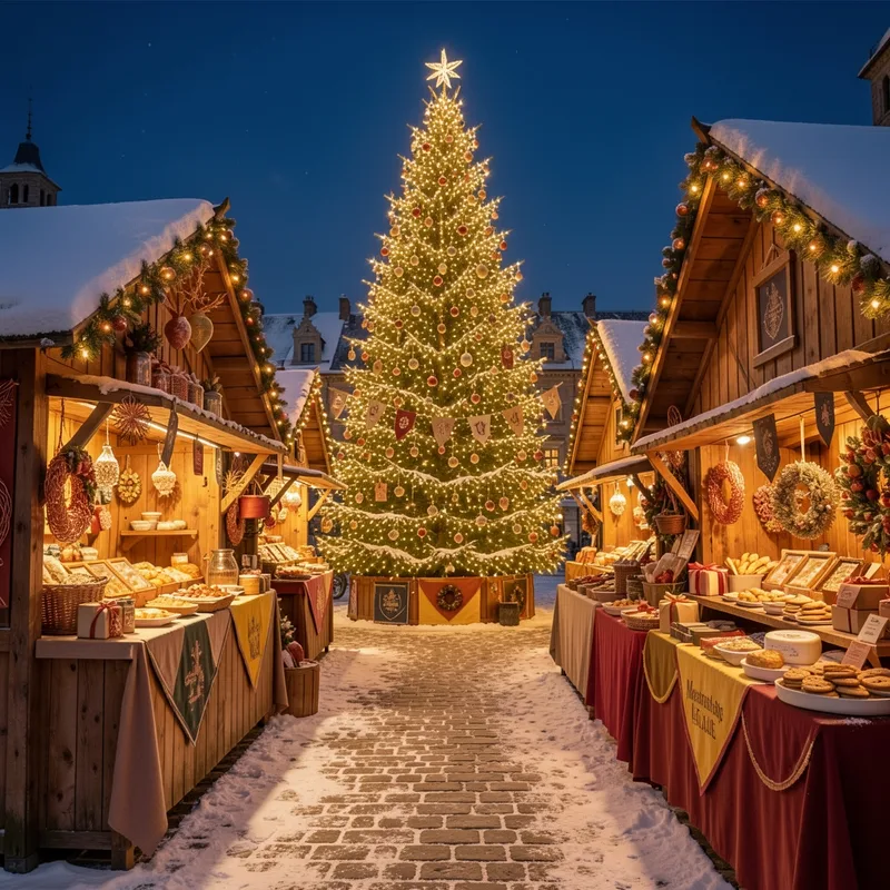 Quel est le plus beau marché de Noël dans le Nord ? 12 incontournables en 2026